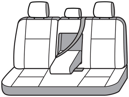 Covercraft 15-24 Ford Edge Endura PrecisionFit Custom Second Row Seat Covers - Black/Black GTF606ENBK GTF606ENBK Photo - out of package