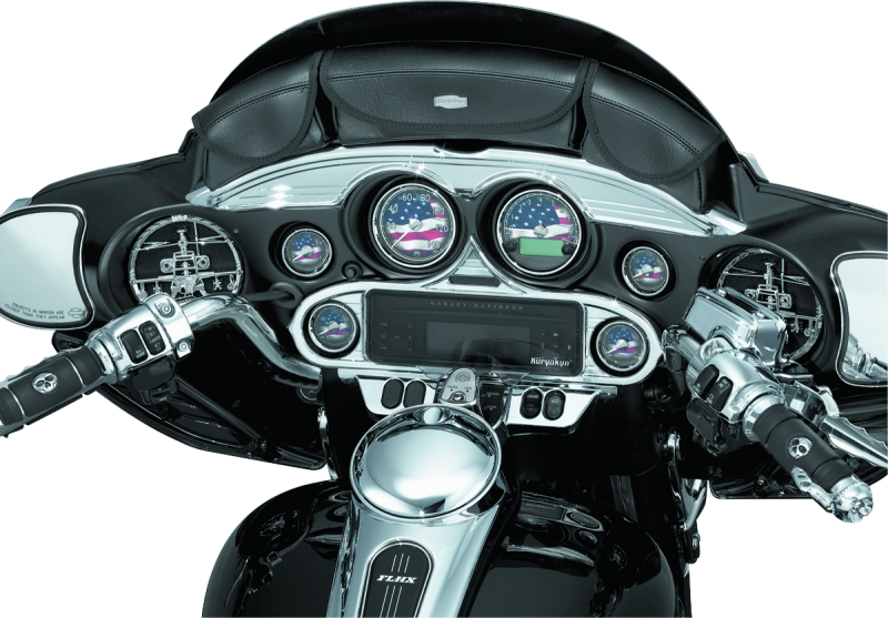 Kuryakyn Stereo Accent 96-13 Fl Touring Models Chrome 3765 3765 User 1
