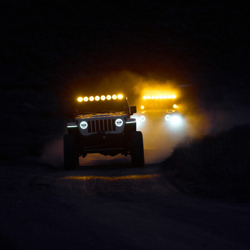 KC HiLiTES Gravity Titan LED Light Bar - 50in. (8-Light) 91418 91418 Photo - lifestyle view