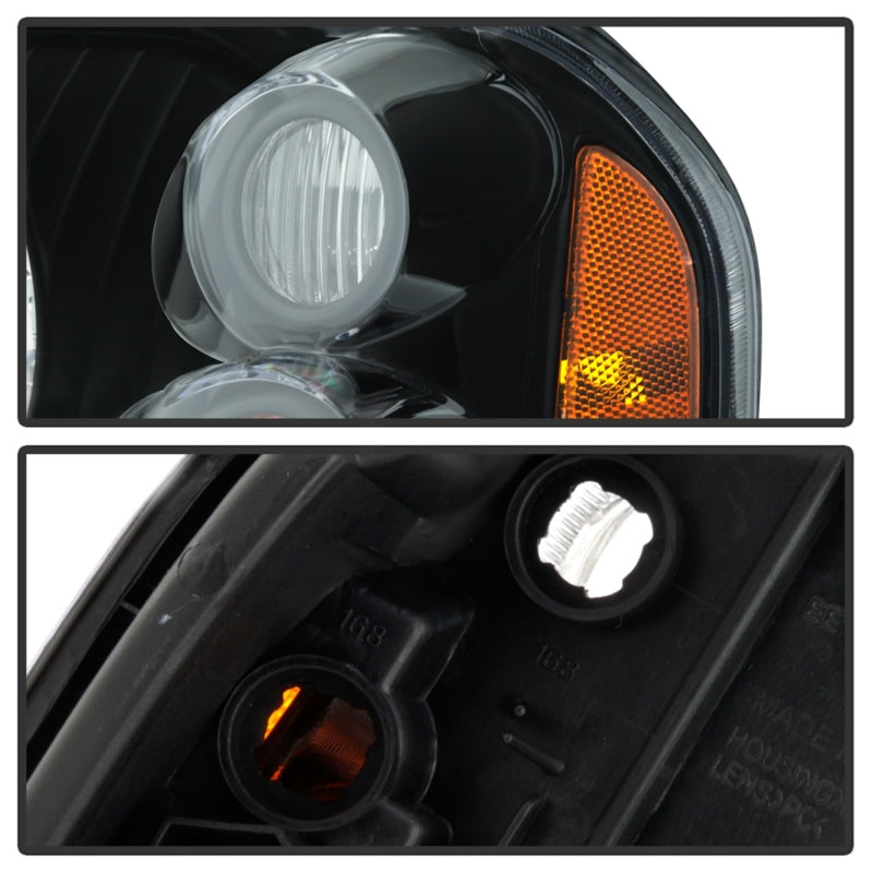 SPYDER xTune 01-04 Nissan Frontier OEM Headlights - Black (HD-JH-NF01-AM-BK) 9042768 9042768 Photo - Unmounted