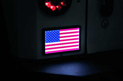Kuryakyn Freedom Flag Led 4in X 6in Blk 2892 2892 User 1