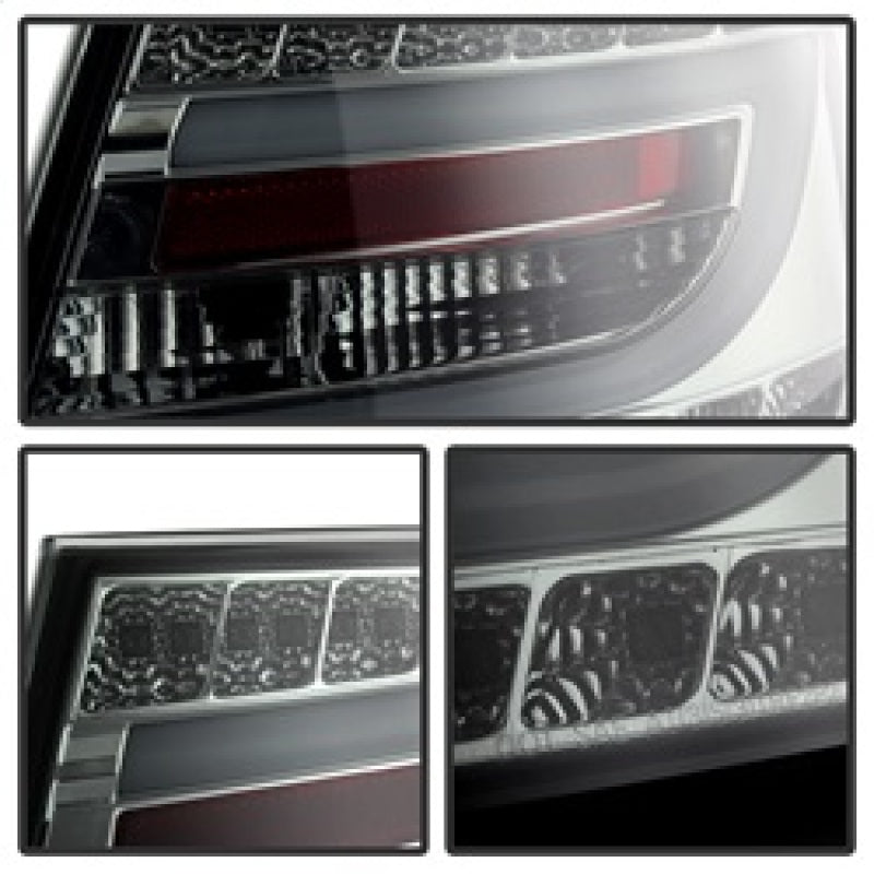 Spyder Audi A6 05-08 4Dr Sedan Light Bar LED Tail Lights Smke ALT-YD-AA605-LBLED-SM 5079626 5079626 Photo - Unmounted