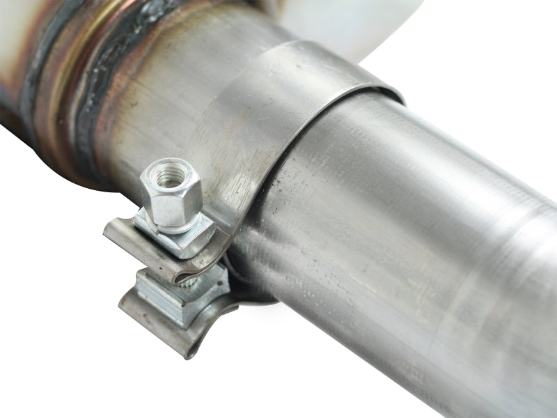 aFe MACHForce XP Cat-Back Exhaust 3in SS w/ Black Tip 09-12 Dodge Ram 1500 V8 5.7L 49-42031-B 49-42031-B Photo - Unmounted