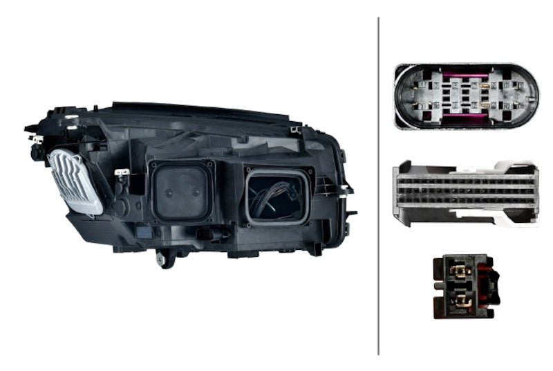 Hella 2016-2021 Mercedes-Benz GLC250 Headlight Assembly 354877131