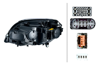 Hella 2009-2011 Mercedes-Benz GLK280 Headlight Assembly 354878081