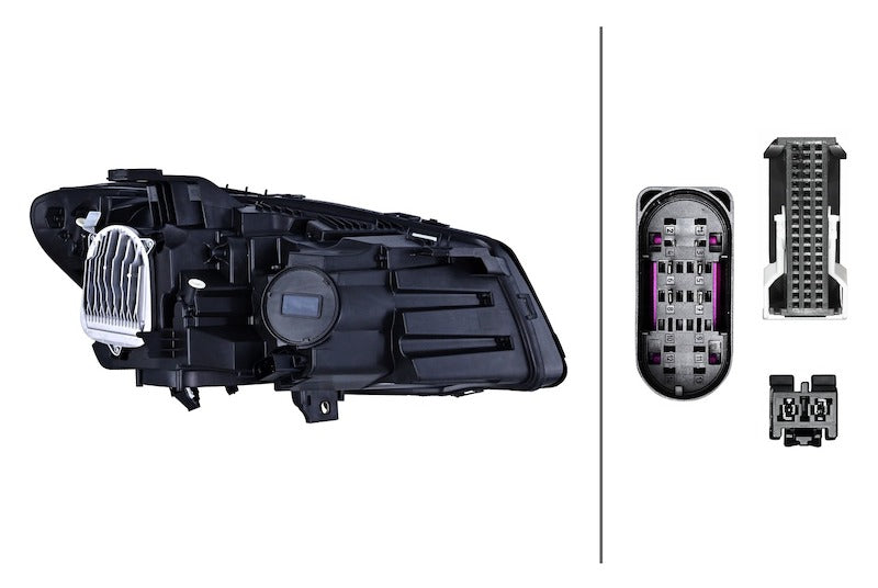 Hella 2016-2019 Mercedes-Benz CLA180 Headlight Assembly 354880051