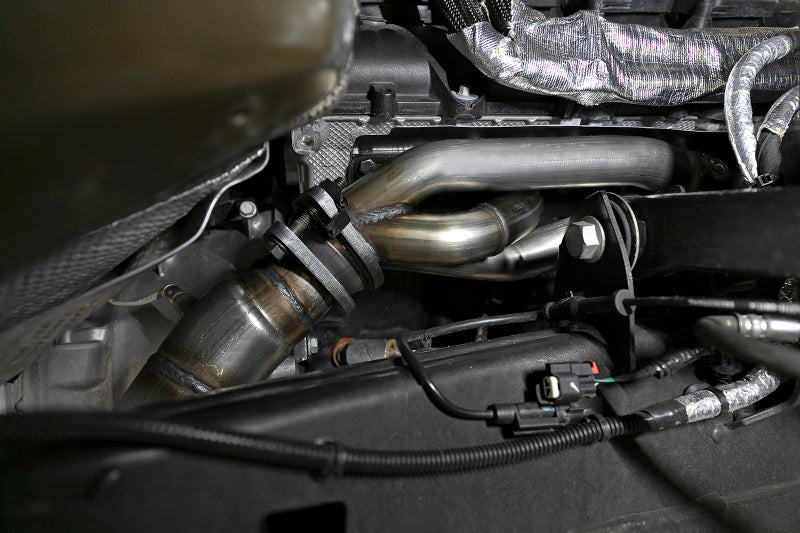 aFe Twisted Steel Headers 2019 Ram 1500 V8-5.7L Hemi 48-32023 Photo - Mounted