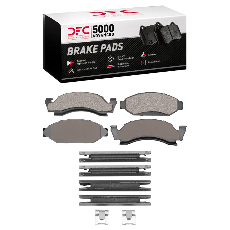 DFC DFC 5000 Advanced Semi Met Brake Pads Brakes, Rotors & Pads Brake Pads - OE main image
