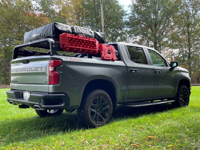 Fishbone Offroad 88-22 Chevy/GMC 74In Tackle Rack Long Bed FB21323 FB21323 Photo - lifestyle view