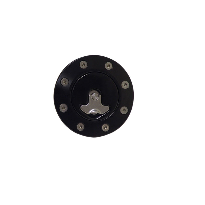 Ridetech Universal Locking Gas Cap (Black Anodized) 81000036 81000036 Photo - Primary