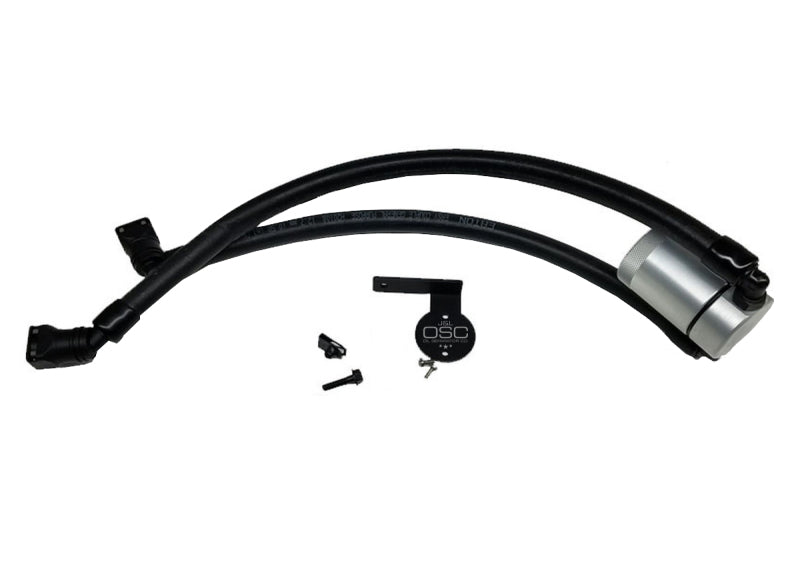 J&L 11-14 Ford F-150/Ford F-150 Raptor 6.2L Passenger Side Oil Separator 3.0 - Clear Anodized 3036P-C 3036P-C Photo - Primary