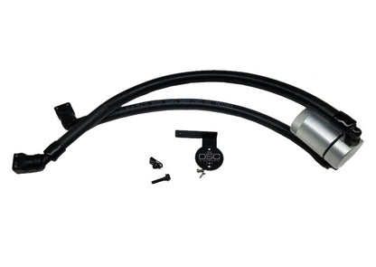 J&L 11-14 Ford F-150/Ford F-150 Raptor 6.2L Passenger Side Oil Separator 3.0 - Clear Anodized 3036P-C 3036P-C Photo - Primary