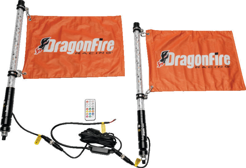 DragonFire Racing 2Ft Spiral Led Whip Clr Pr 522803 522803 Photo - Primary