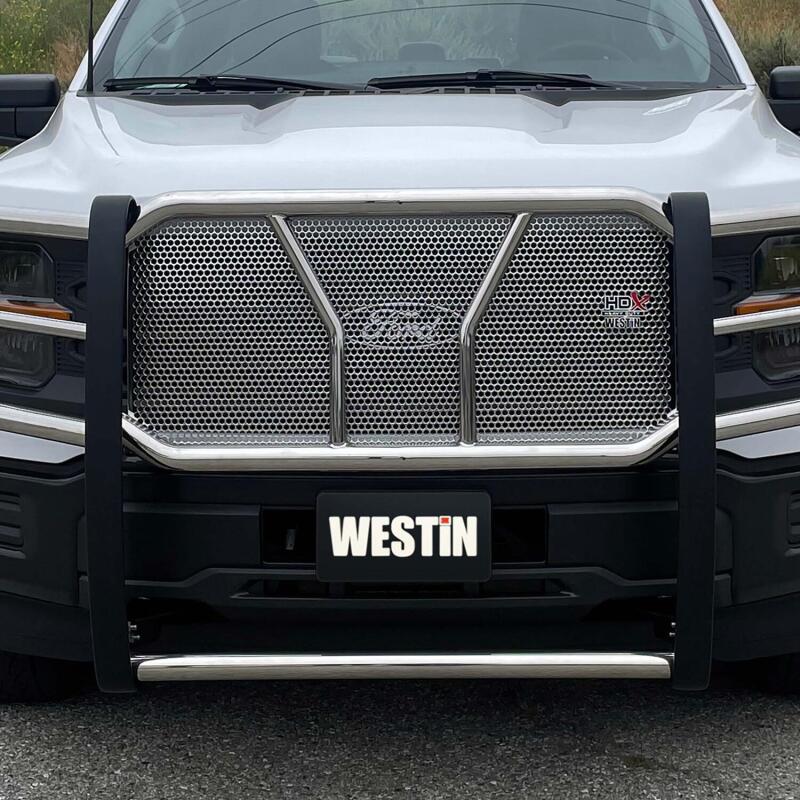 Westin 21-22 Ford F-150 (Excl. Raptor/Platinum) HDX Grille Guard - SS 57-4060 57-4060 Photo - Mounted