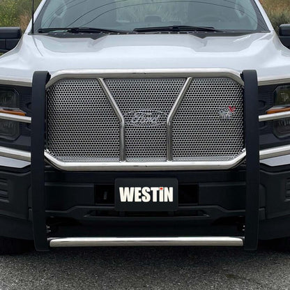 Westin 21-22 Ford F-150 (Excl. Raptor/Platinum) HDX Grille Guard - SS 57-4060 57-4060 Photo - Mounted