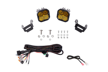 Diode Dynamics 21-22 Ford F-150 SS3 Stage Series Backlit Ditch Light Kit - Pro White Combo DD7371 DD7371 Photo - Primary