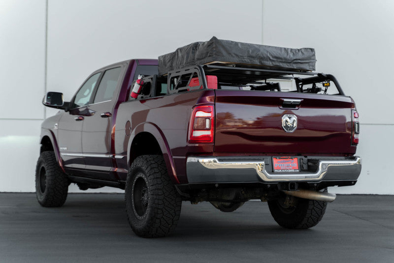 DV8 Offroad 07-23 Toyota Tundra / 09-23 Ford F150 Raptor MTO Series Bed Rack -  2pc Adj. RRUN-03 RRUN-03 Photo - Unmounted