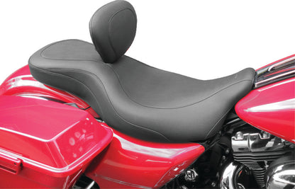Mustang Motorcycle Mustang 08-21 Harley Electra Glide,Rd Glide,Rd King,Str Glide Harley Super Touring 1PC Seat- Black 79603 79603 Photo - Primary