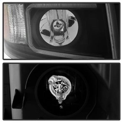 SPYDER Xtune Chevy Silverado 1500/2500/3500 07-13 Projector Headlights Black PRO-JH-CS07-LED-BK 9027796 9027796 Photo - Unmounted