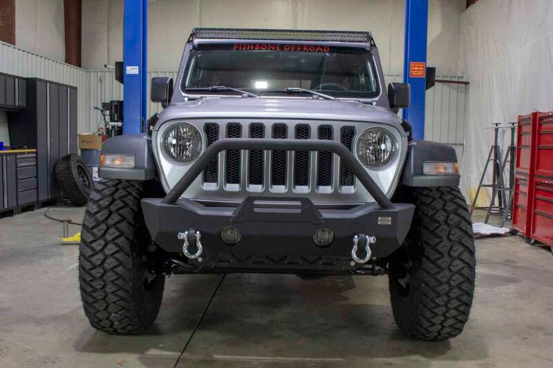 Fishbone Offroad 2018+ Jeep Wrangler JL Mako Front Bumper FB22090 FB22090 Photo - lifestyle view