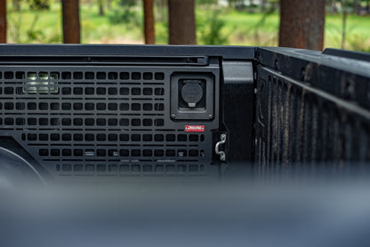 BuiltRight Industries 2022+ Toyota Tundra 6.5ft Bed Bedside Rack Molle Panel System - Driver Side 102144 102144 Photo - Mounted