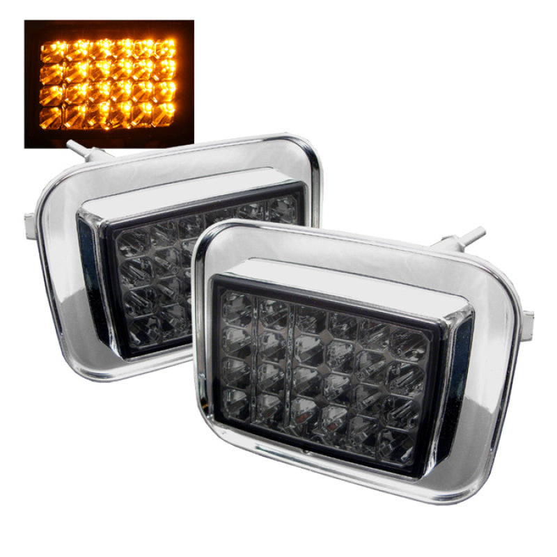 SPYDER Xtune Hummer H2 Corner Lights Smoke CCL-HUMMER-SM 5016690 5016690 Photo - Primary