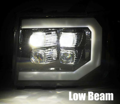 AlphaRex 07-13 GMC 1500HD NOVA LED Proj Headlight Plank Style Gloss Blk w/Activ Light/Seq Signal/DRL 880609 880609 User 4