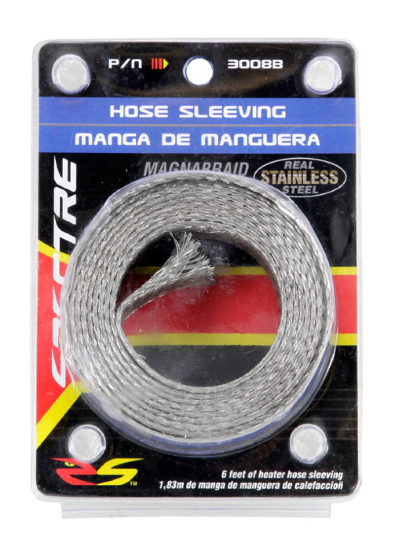 Spectre MagnaBraid 304SS Braided Heater Hose Sleeve - 6ft. (Will Cover 4ft. Of Hose) 3008B 3008B Photo - in package