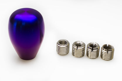MXP Burned Titanium Tear Drop Shift Knob w/Insert MXTBSKB MXTBSKB Photo - Primary