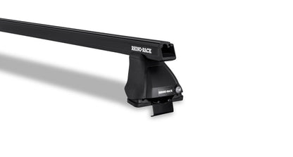 Rhino-Rack 18-19 Chevrolet Silverado 1500 4 Door Pick Up Heavy Duty 2500 2 Bar Roof Rack - Black JA4069 JA4069 Photo - Unmounted