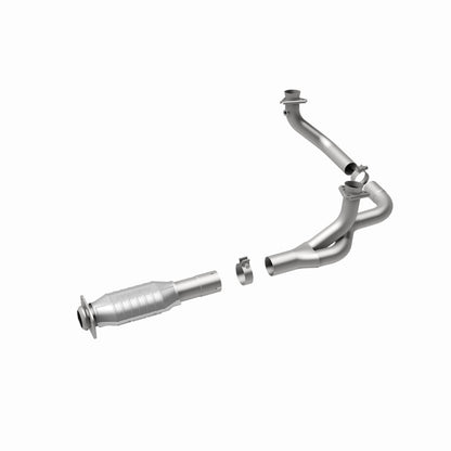 MagnaFlow Standard Grade Federal / EPA Compliant Direct-Fit Catalytic Converter 93444 360 Degree Image Set