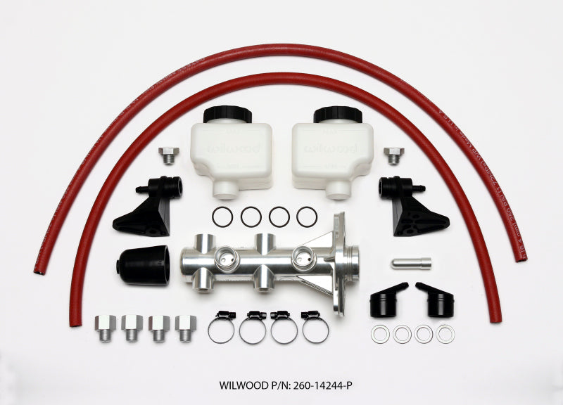 Wilwood Tandem Remote Master Cylinder - 1 1/8" Bore 260-14244-P Photo - Primary