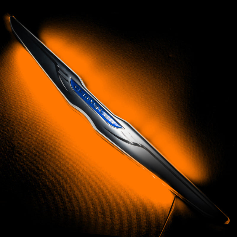 ORACLE Lighting Oracle Chrysler Illuminated LED Sleek Wing - Amber 3019-005 3019-005 Photo - Primary