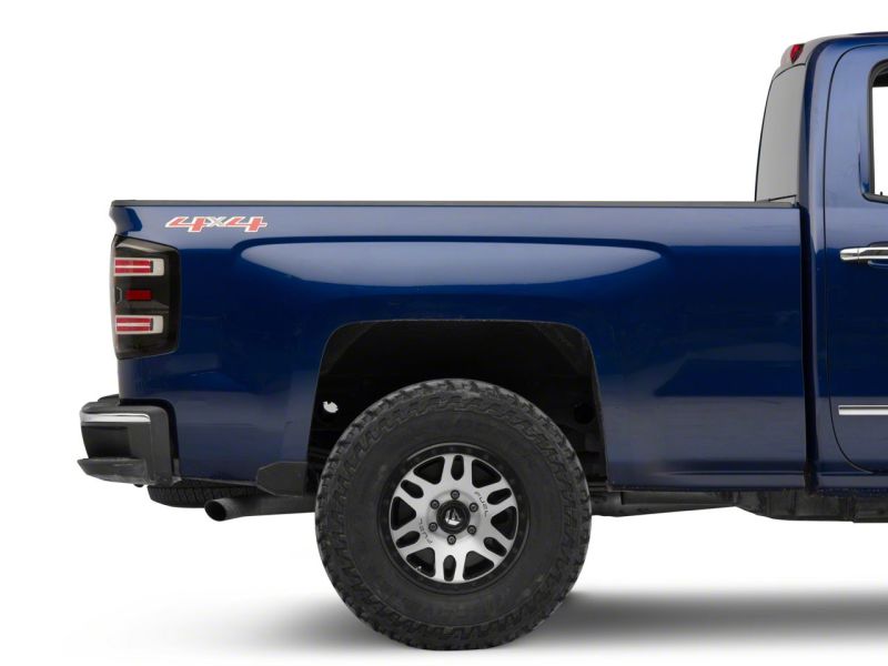 Raxiom 14-18 Chevrolet Silverado 1500 LED Taillights w/ SEQL Turn Signals- Blk Housing (Clear Lens) S114457 S114457 Photo - Close Up