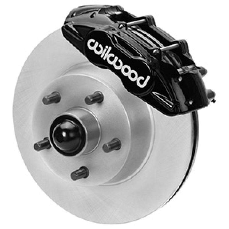 Wilwood 65-67 Ford Mustang D11 11.29 in. Vtd. Brake Kit w/ Flex Lines 140-16801