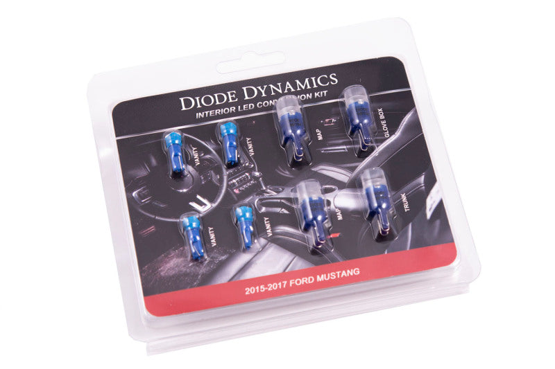 Diode Dynamics Mustang Interior Light Kit 15-17 Mustang Stage 1 - Blue DD0221 DD0221 Photo - Primary