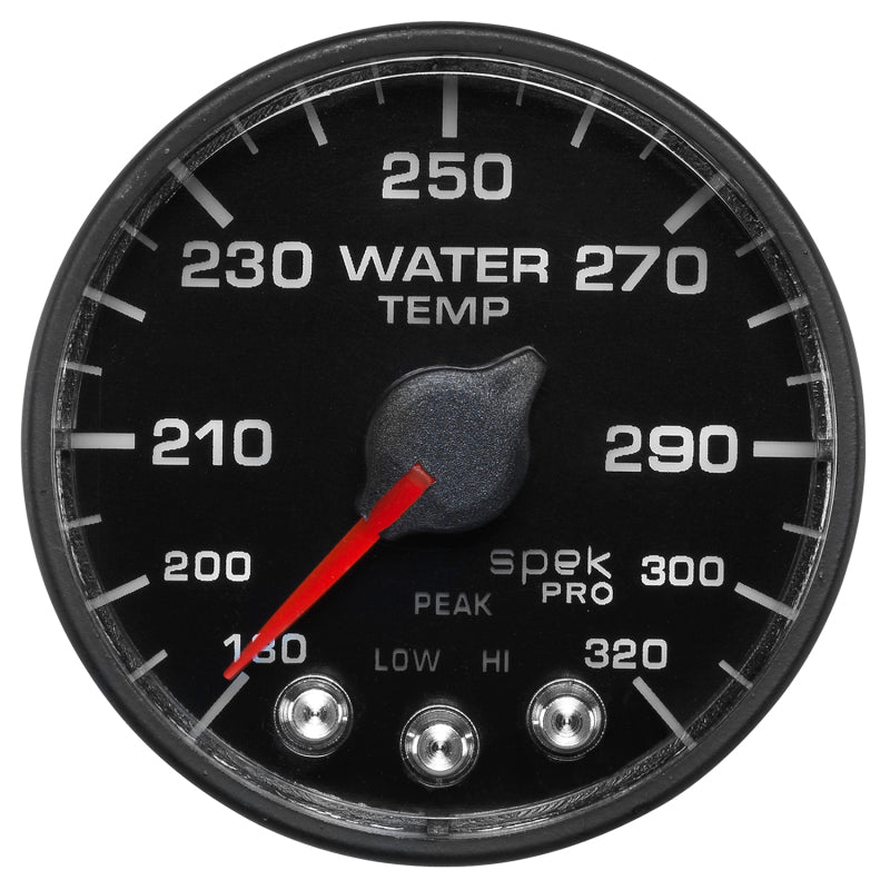 Autometer Spek-Pro - Nascar 2-1/16in Water Temp 180- 320F Bfb Ecu P552328-N1 P552328-N1 User 2