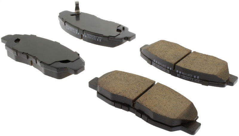 StopTech Street Brake Pads; Front With Shims 308.07640 Photo - Unmounted