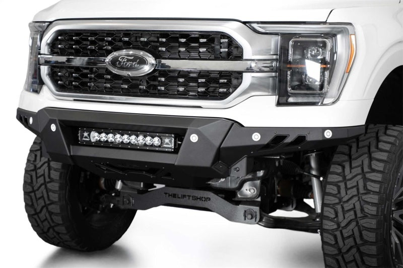 Addictive Desert Designs ADD 2021+ Ford F150 Black Label Front Bumper F190300010103 F190300010103 Photo - Mounted