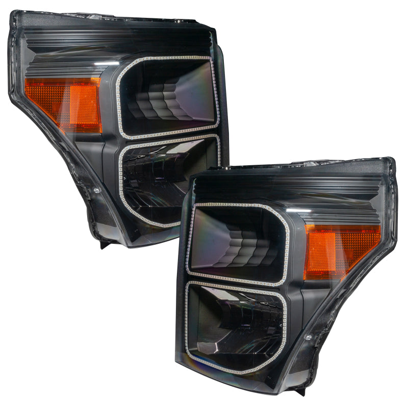 ORACLE Lighting Oracle 11-16 Ford F250/350 LED HL - Black - White 8159-001 8159-001 Photo - lifestyle view