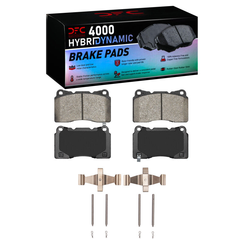 DFC DFC 4000 HybriDynamic Brake Pads Brakes, Rotors & Pads Brake Pads - OE main image