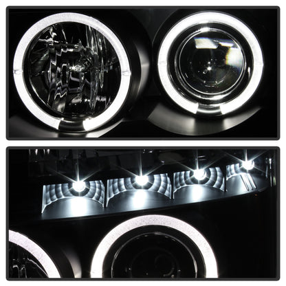 Spyder Nissan Titan 04-14/Armada 04-07 Projector Headlights LED Halo LED Blk PRO-YD-NTI04-HL-BK 5011572 5011572 User 1
