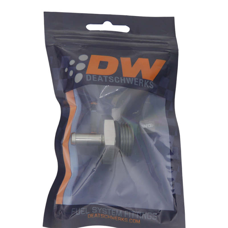 DeatschWerks 10AN ORB Male to 5/16in Male Barb Fitting - Anodized DW Titanium 6-02-0513 6-02-0513 Photo - lifestyle view