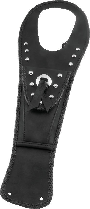 Mustang Motorcycle Mustang Kawasaki VN900 Cruiser Tank Bib w/Studs - Black 93307 93307 Photo - Primary