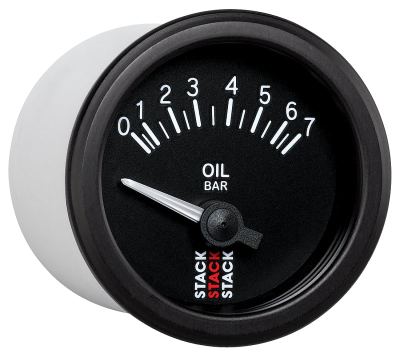 Autometer Stack 52mm 0-7 Bar M10 (M) Electric Oil Pressure Gauge - Black ST3201 ST3201 User 5
