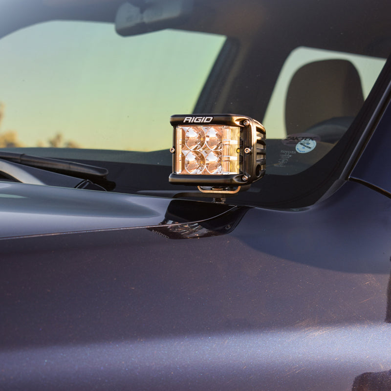 Rigid Industries 2010-2023 Toyota 4Runner A-Pillar Light Kit (Includes D-SS Flood) 46703 46703 Photo - Mounted