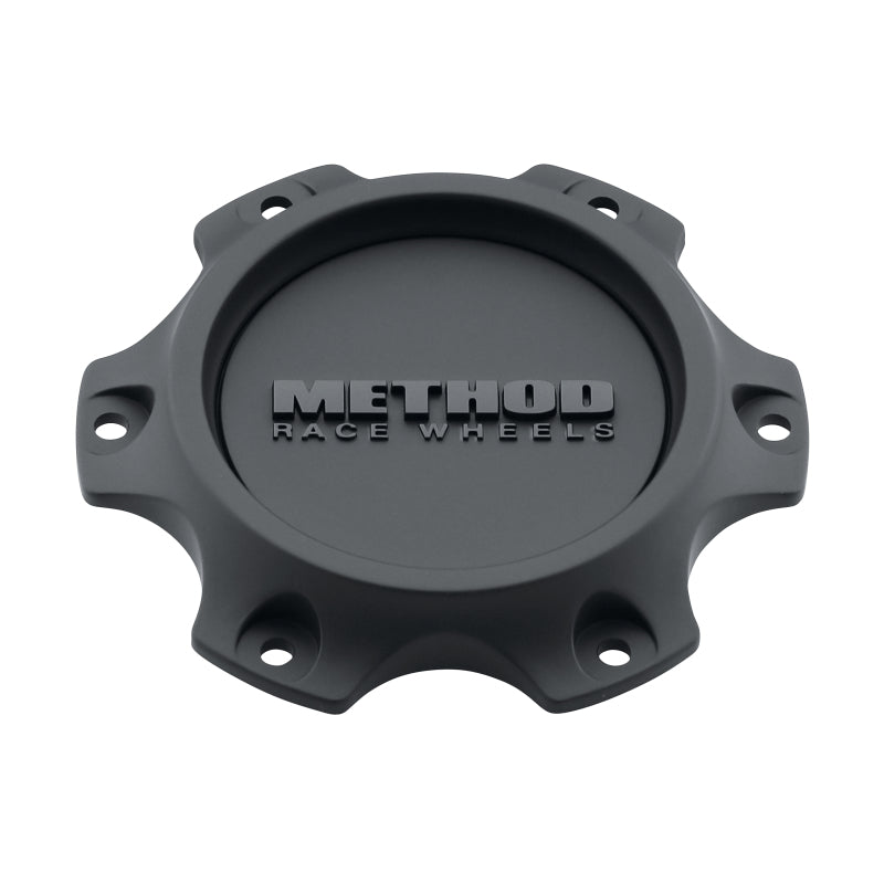 Method Wheels Method Cap T079 - 110.5mm - Black - 1 Piece - Screw On CP-T079L136-01