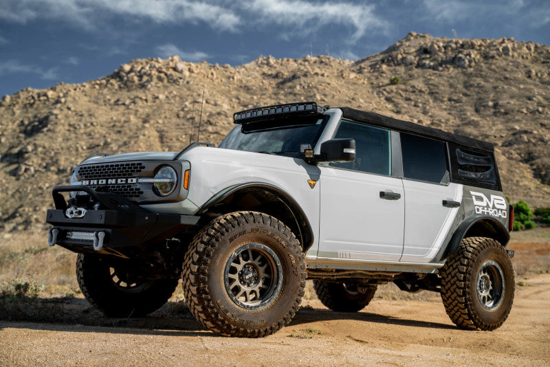 DV8 Offroad 2021 Ford Bronco A Pillar Dual Light Pod Drop Mounts LBBR-08 LBBR-08 Photo - Unmounted