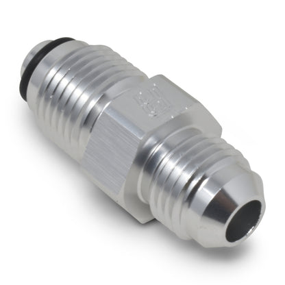 Russell Power Steering Adapter 5/8-18 O-Ring To 6 AN Male Clear Anodize 648030 Photo - out of package