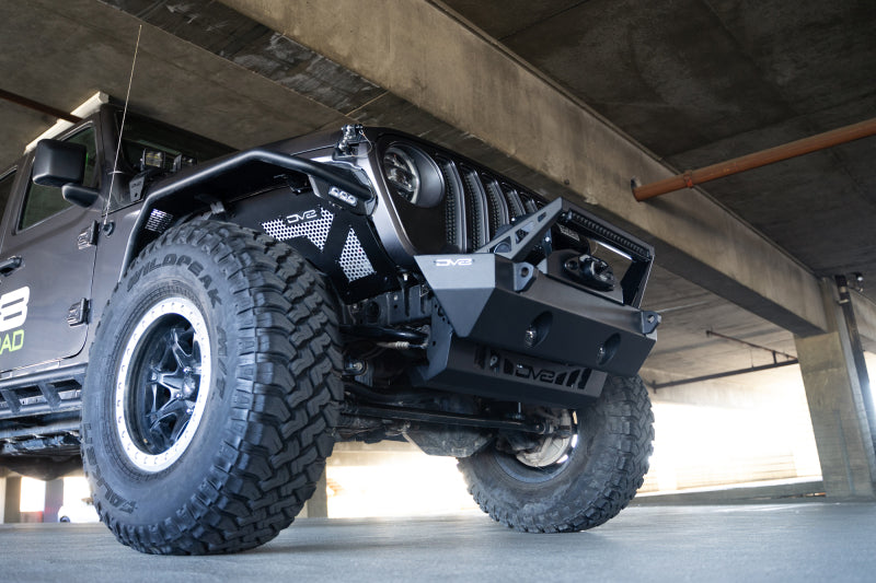 DV8 Offroad 18-23 Jeep Wrangler JL/JT Front Bumper Sway-Bar Disconnect Motor Skid Plate SPJL-02 SPJL-02 Photo - Unmounted